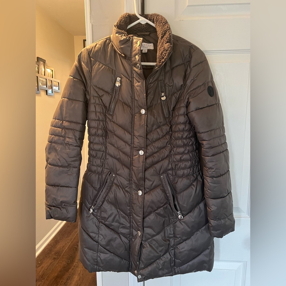 Laundry By Shelli Segal Women's Puffer Coat - Dark Brown